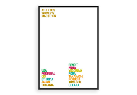 Women's Marathon