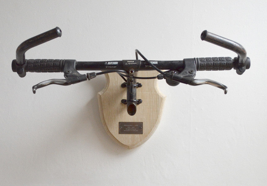 Bleached Plaque (A) Bicycle Taxidermy