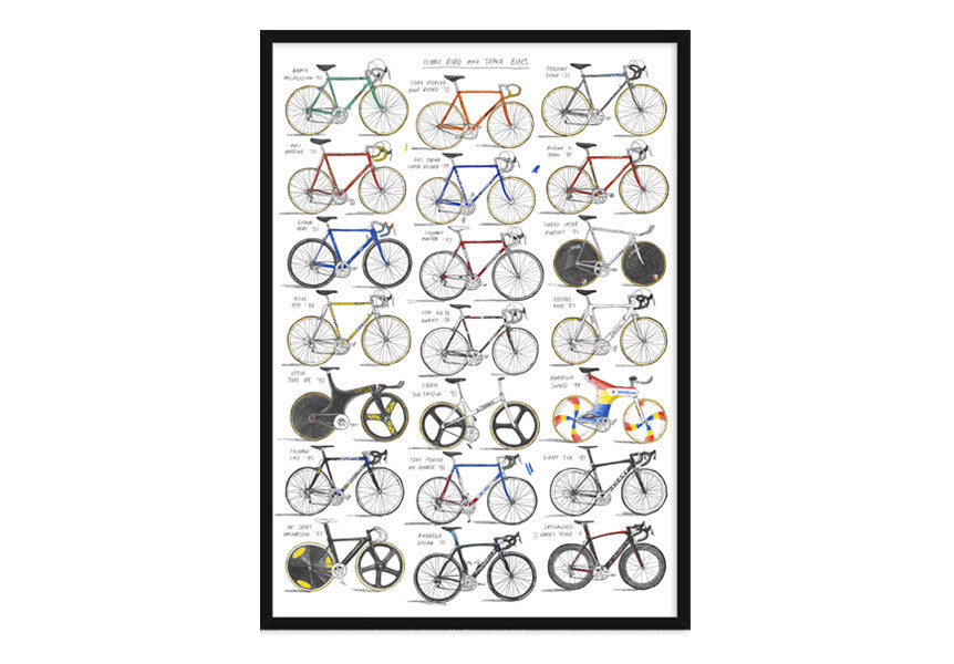 Iconic Road and Track Bikes