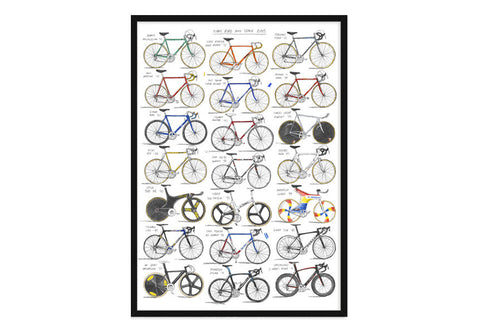 Iconic Road and Track Bikes