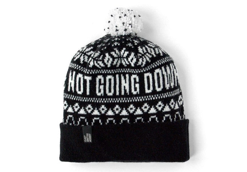 Not Going Up & Not Going Down Beanie