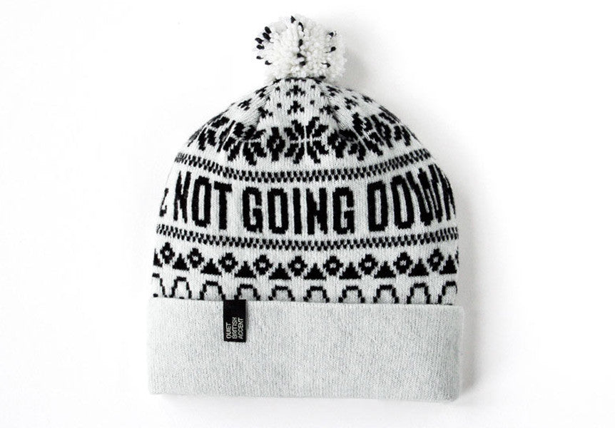 Not Going Up & Not Going Down Beanie